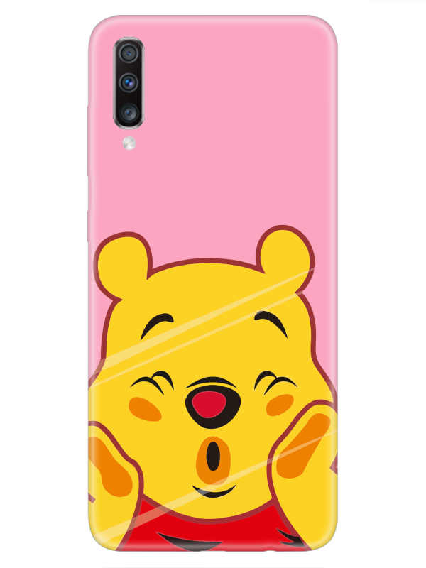 Samsung%20A70%20Winnie%20The%20Pooh%20Pembe%20Telefon%20Kılıfı