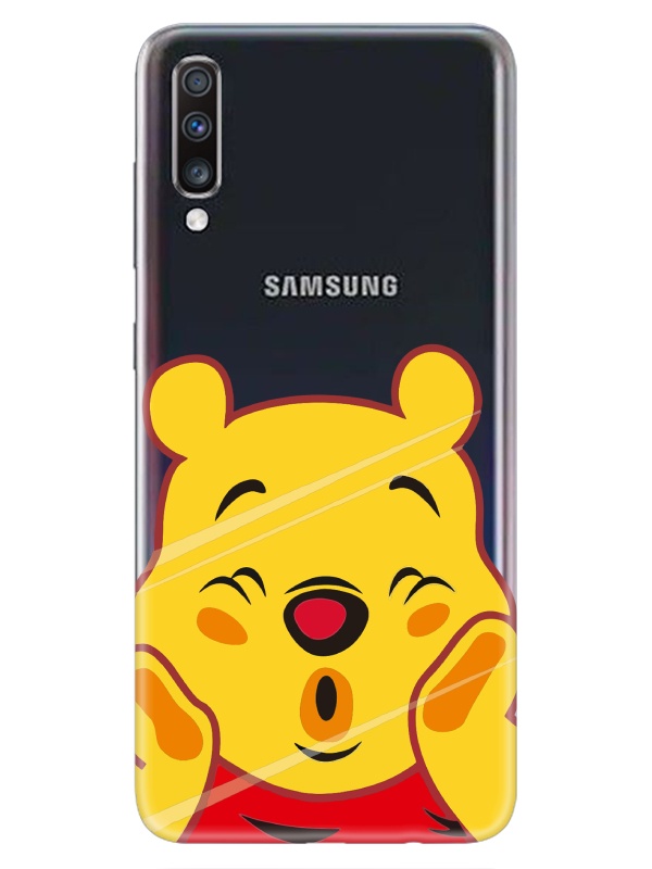 Samsung%20A70%20Winnie%20The%20Pooh%20Şeffaf%20Telefon%20Kılıfı