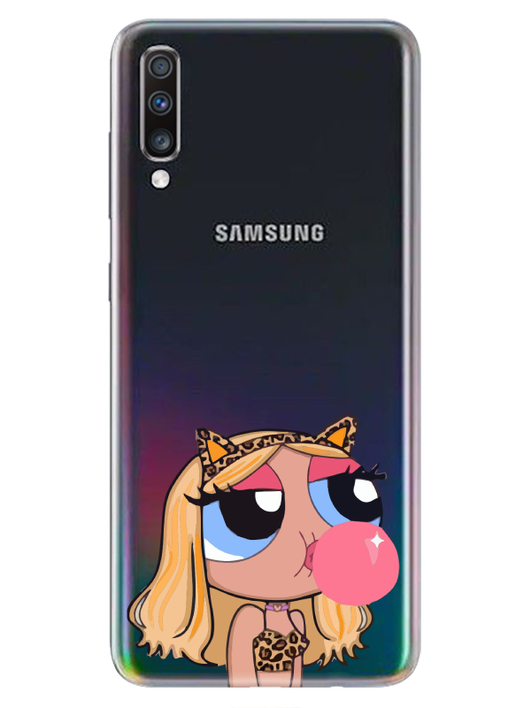 Samsung%20A70%20Powerpuff%20Girls%20Şeffaf%20Telefon%20Kılıfı