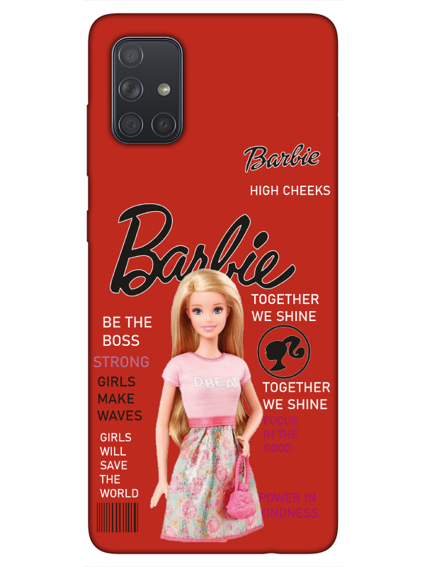 Samsung%20A71%20Barbie%20Kırmızı%20Telefon%20Kılıfı