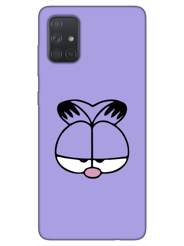 Samsung%20A71%20Garfield%20Lila%20Telefon%20Kılıfı