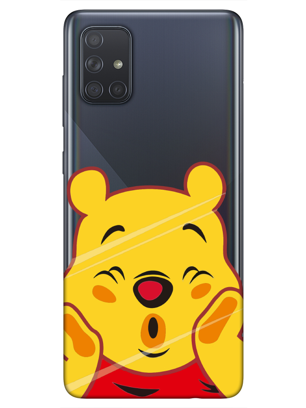 Samsung%20A71%20Winnie%20The%20Pooh%20Şeffaf%20Telefon%20Kılıfı