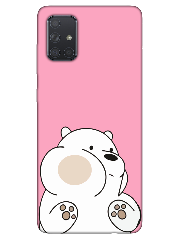 Samsung%20A71%20Panda%20Pembe%20Telefon%20Kılıfı