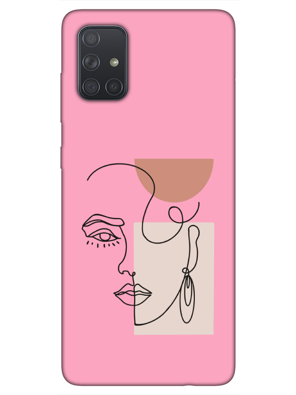 Samsung%20A71%20Women%20Art%20Pembe%20Telefon%20Kılıfı