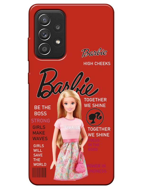 Samsung%20A72%20Barbie%20Kırmızı%20Telefon%20Kılıfı