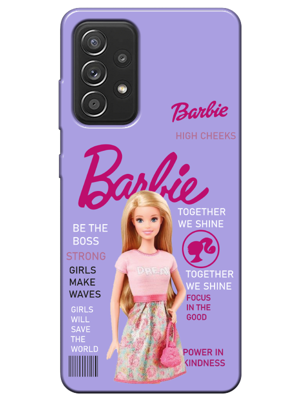 Samsung%20A72%20Barbie%20Lila%20Telefon%20Kılıfı