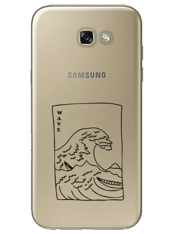 Samsung%20A7%202017%20Kanagawa%20Wave%20Şeffaf%20Telefon%20Kılıfı