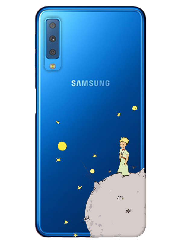 Samsung%20A7%202018%20Küçük%20Prens%20Şeffaf%20Telefon%20Kılıfı