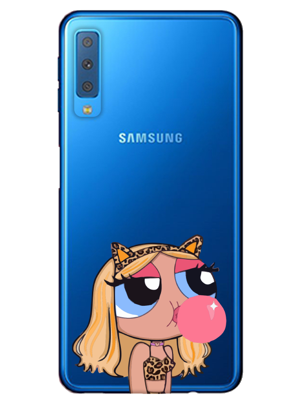 Samsung%20A7%202018%20Powerpuff%20Girls%20Şeffaf%20Telefon%20Kılıfı