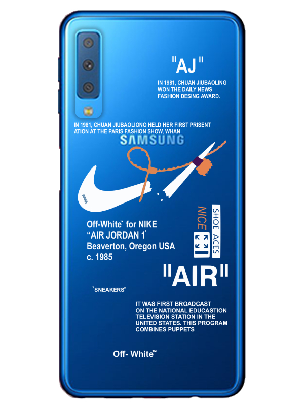 Samsung%20A7%202018%20Nike%20Air%20Şeffaf%20Telefon%20Kılıfı