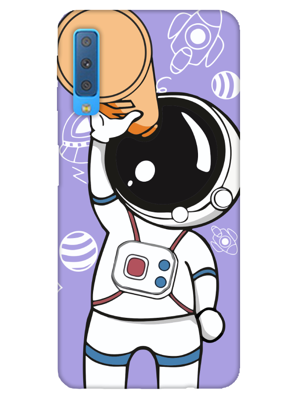 Samsung%20A7%202018%20Astronot%20Lila%20Telefon%20Kılıfı