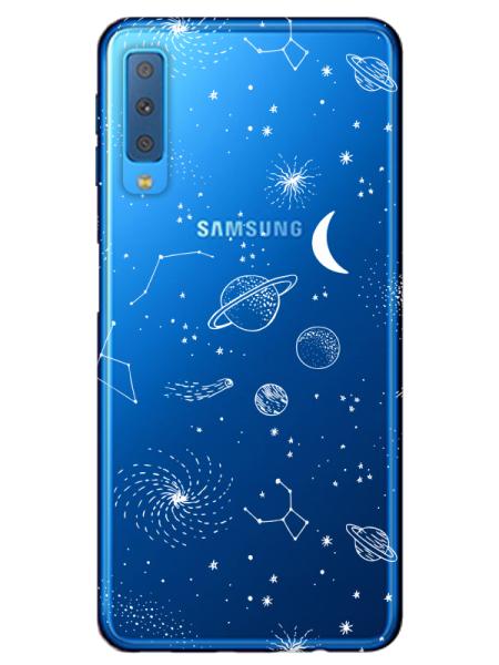 Samsung%20A7%202018%20Gezegenler%20Şeffaf%20Telefon%20Kılıfı