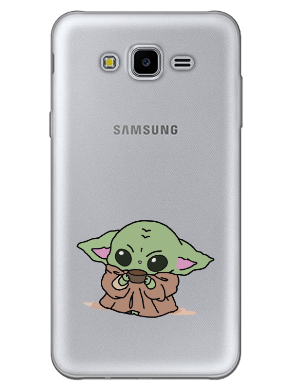 Samsung%20J7%20Baby%20Yoda%20Şeffaf%20Telefon%20Kılıfı