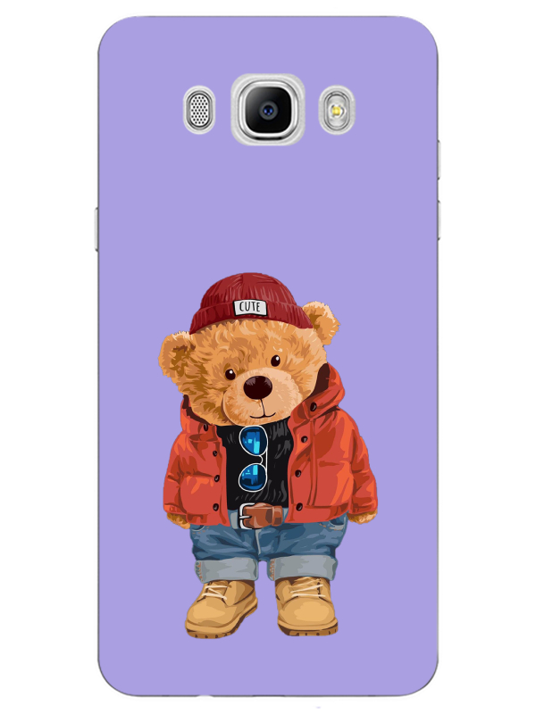 Samsung%20J7%202016%20Teddy%20Bear%20Lila%20Telefon%20Kılıfı