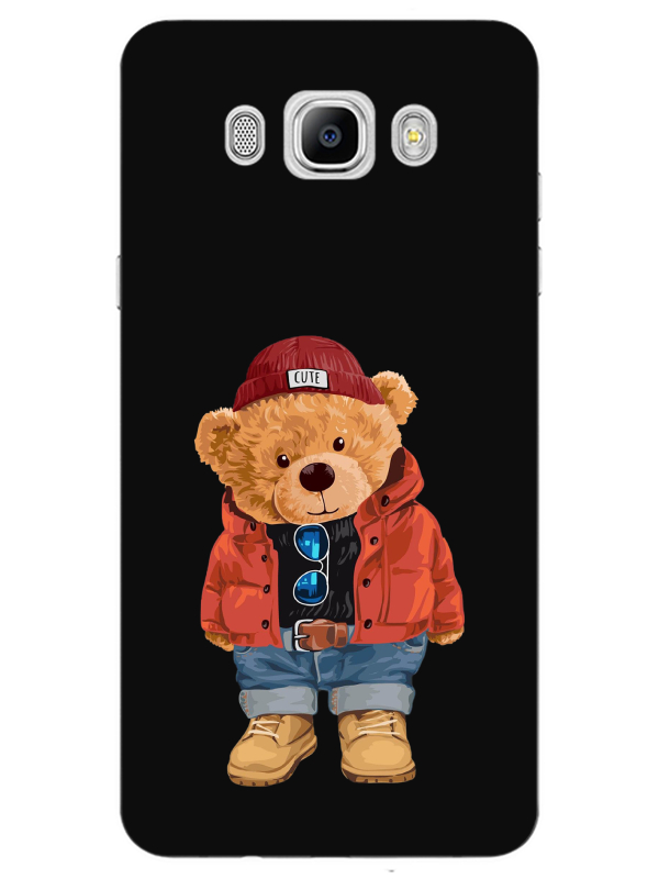 Samsung%20J7%202016%20Teddy%20Bear%20Siyah%20Telefon%20Kılıfı