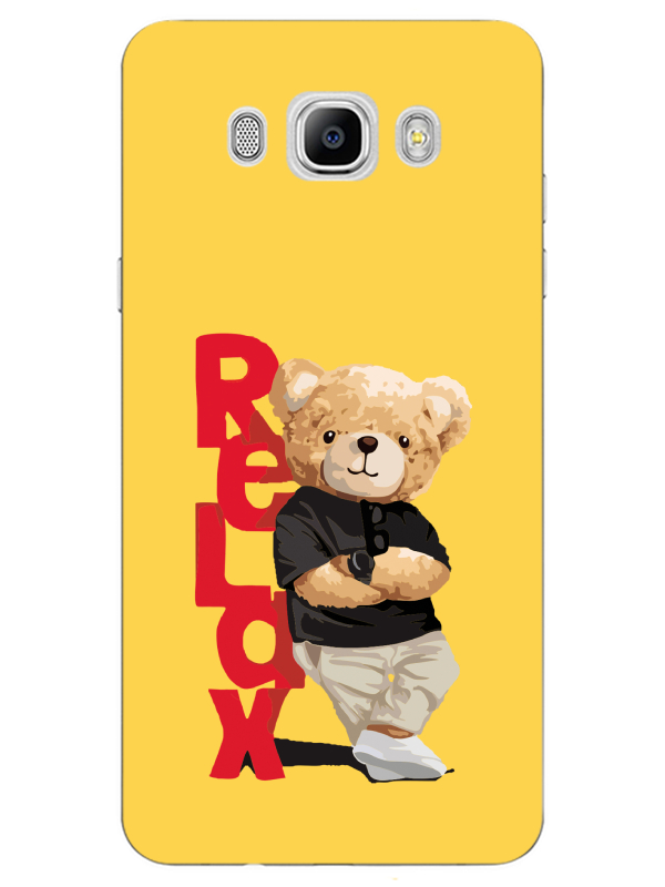 Samsung%20J7%202016%20Teddy%20Bear%20Relax%20Sarı%20Telefon%20Kılıfı