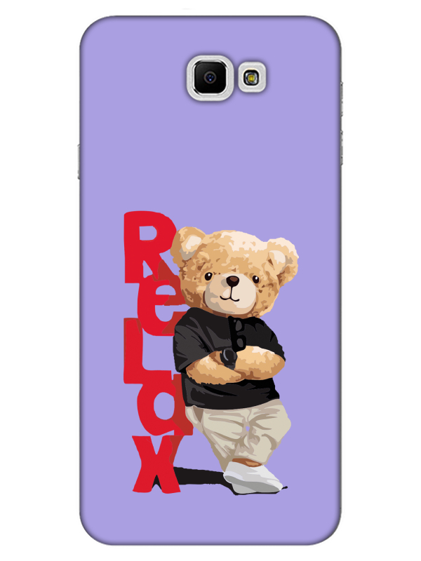 Samsung%20J7%20Prime%20Teddy%20Bear%20Relax%20Lila%20Telefon%20Kılıfı