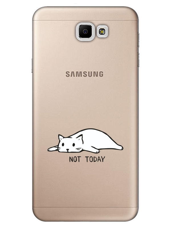 Samsung%20J7%20Prime%20Not%20Today%20Kedi%20Şeffaf%20Telefon%20Kılıfı