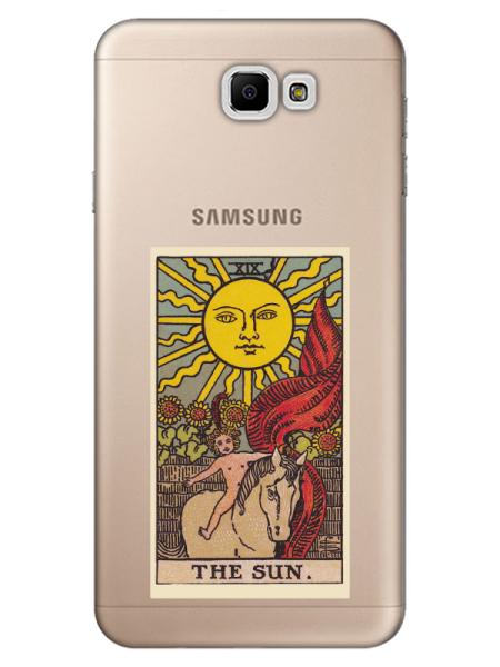 Samsung%20J7%20Prime%20The%20Sun%20Şeffaf%20Telefon%20Kılıfı