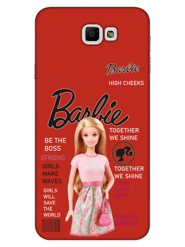 Samsung%20J7%20Prime%202%20Barbie%20Kırmızı%20Telefon%20Kılıfı