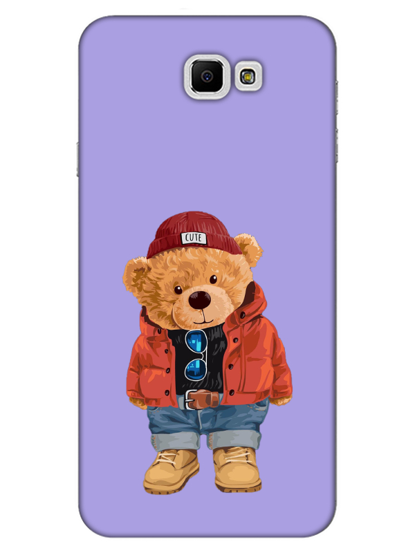 Samsung%20J7%20Prime%202%20Teddy%20Bear%20Lila%20Telefon%20Kılıfı