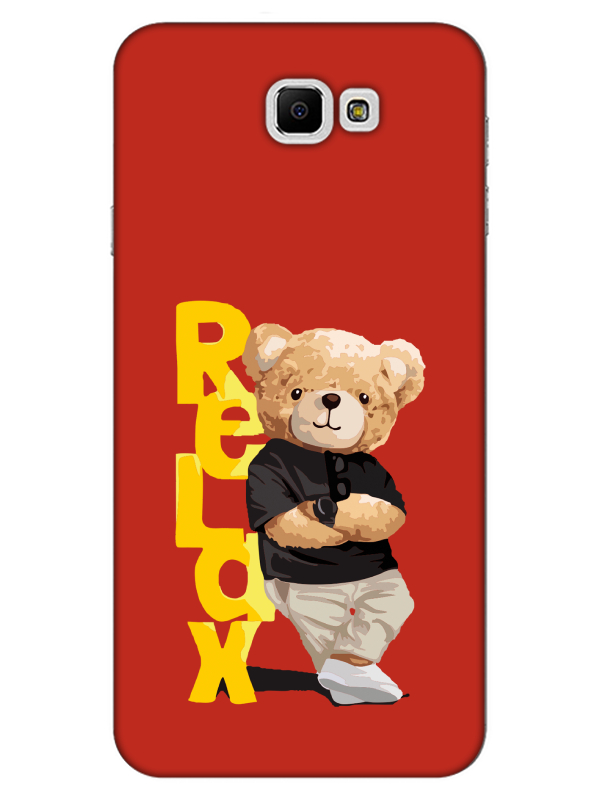 Samsung%20J7%20Prime%202%20Teddy%20Bear%20Relax%20Kırmızı%20Telefon%20Kılıfı