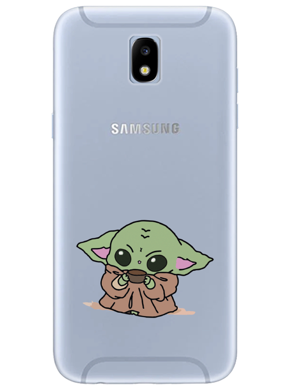 Samsung%20J7%20Pro%20Baby%20Yoda%20Şeffaf%20Telefon%20Kılıfı