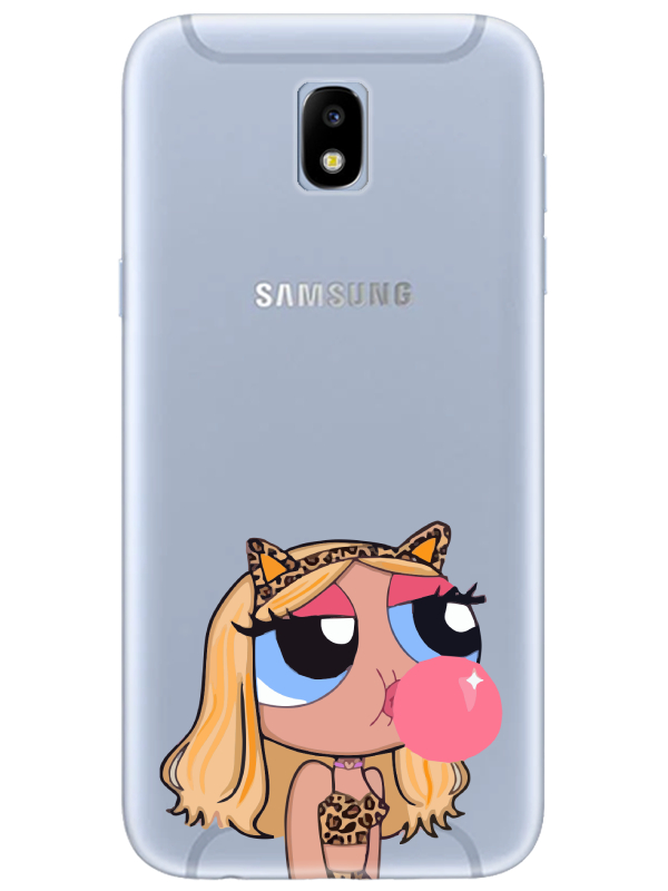 Samsung%20J7%20Pro%20Powerpuff%20Girls%20Şeffaf%20Telefon%20Kılıfı