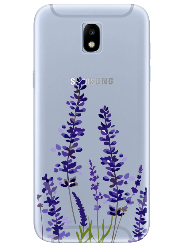 Samsung%20J7%20Pro%20Lavanta%20Desenli%20Şeffaf%20Telefon%20Kılıfı