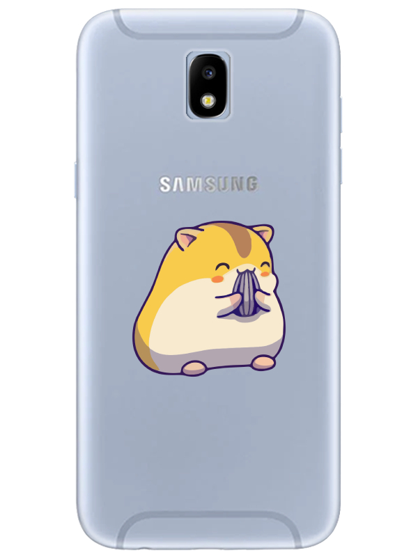 Samsung%20J7%20Pro%20Sevimli%20Hamster%20Şeffaf%20Telefon%20Kılıfı