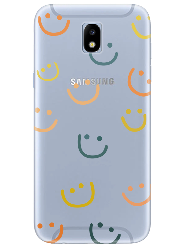 Samsung%20J7%20Pro%20Emoji%20Gülen%20Yüz%20Şeffaf%20Telefon%20Kılıfı