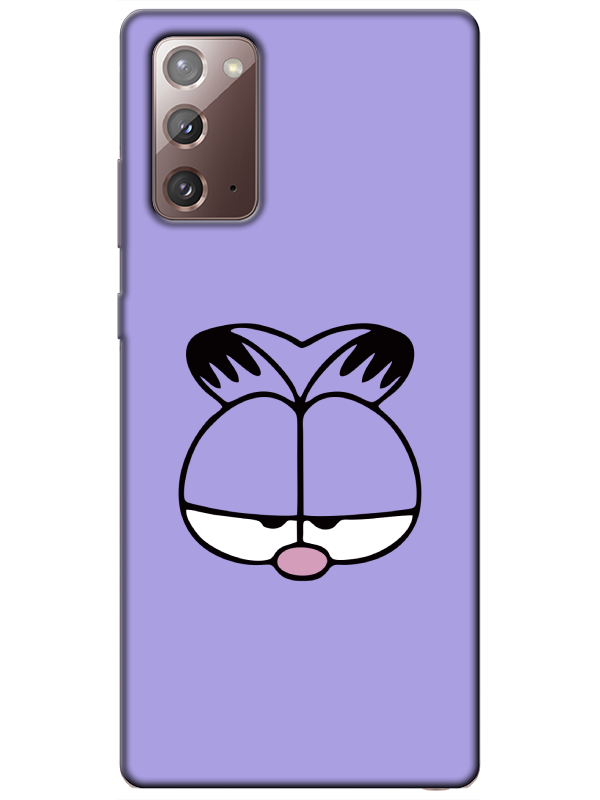 Samsung%20Note%2020%20Garfield%20Lila%20Telefon%20Kılıfı