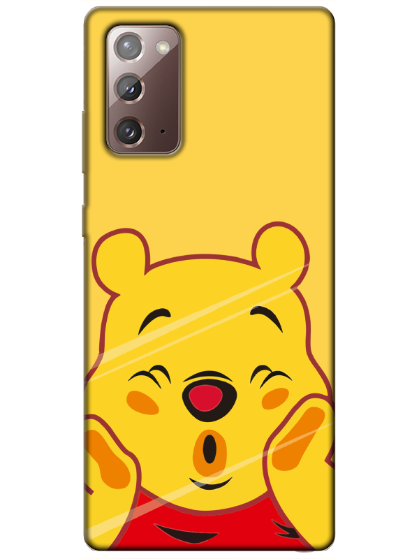 Samsung%20Note%2020%20Winnie%20The%20Pooh%20Sarı%20Telefon%20Kılıfı