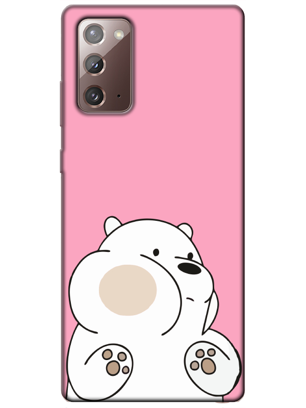 Samsung%20Note%2020%20Panda%20Pembe%20Telefon%20Kılıfı