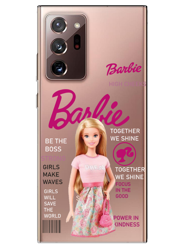 Samsung%20Note%2020%20Ultra%20Barbie%20Şeffaf%20Telefon%20Kılıfı