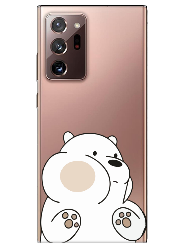 Samsung%20Note%2020%20Ultra%20Panda%20Şeffaf%20Telefon%20Kılıfı