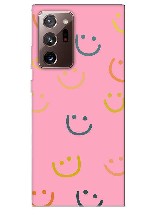 Samsung%20Note%2020%20Ultra%20Emoji%20Gülen%20Yüz%20Pembe%20Telefon%20Kılıfı