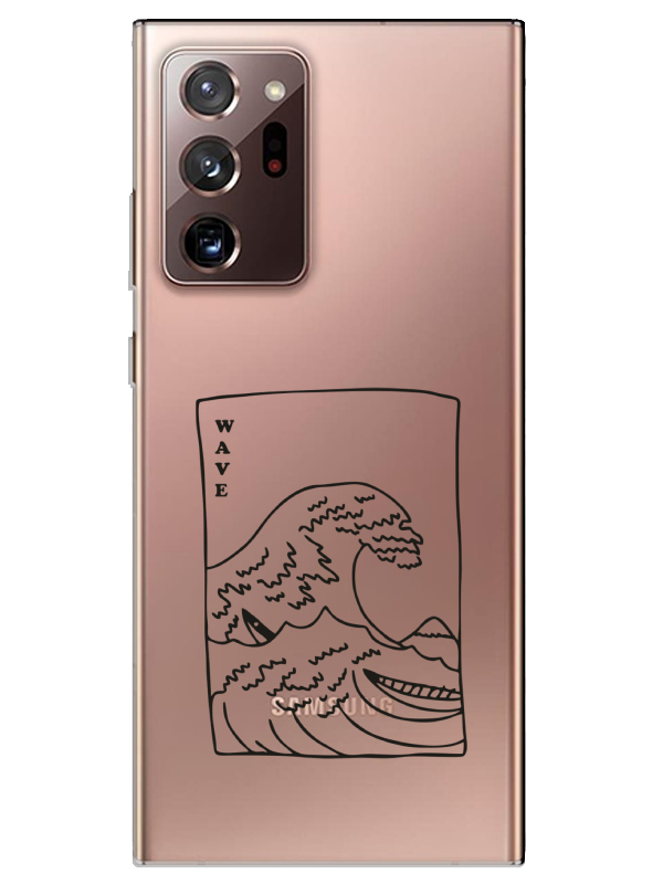 Samsung%20Note%2020%20Ultra%20Kanagawa%20Wave%20Şeffaf%20Telefon%20Kılıfı