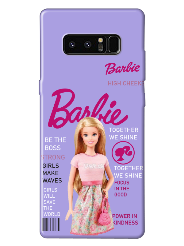 Samsung%20Note%208%20Barbie%20Lila%20Telefon%20Kılıfı