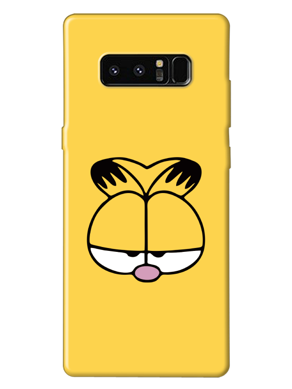 Samsung%20Note%208%20Garfield%20Sarı%20Telefon%20Kılıfı