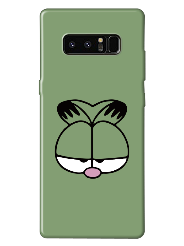 Samsung%20Note%208%20Garfield%20Yeşil%20Telefon%20Kılıfı