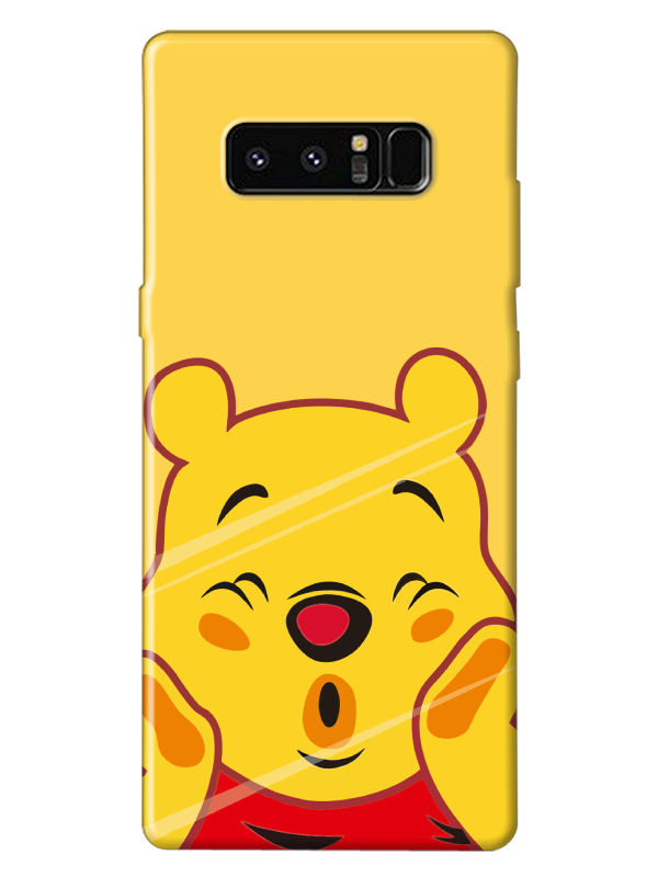 Samsung%20Note%208%20Winnie%20The%20Pooh%20Sarı%20Telefon%20Kılıfı