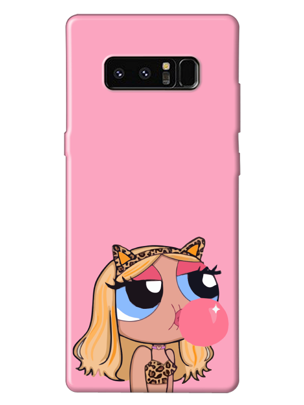 Samsung%20Note%208%20Powerpuff%20Girls%20Pembe%20Telefon%20Kılıfı