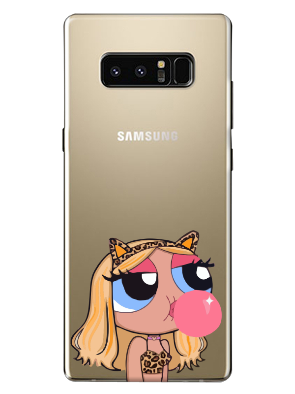 Samsung%20Note%208%20Powerpuff%20Girls%20Şeffaf%20Telefon%20Kılıfı