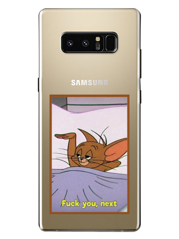 Samsung%20Note%208%20Jerry%20Şeffaf%20Telefon%20Kılıfı