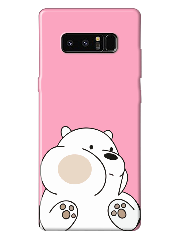 Samsung%20Note%208%20Panda%20Pembe%20Telefon%20Kılıfı