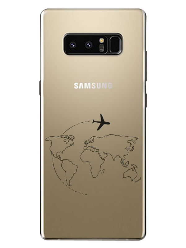 Samsung%20Note%208Face%20Art%20Şeffaf%20Telefon%20Kılıfı