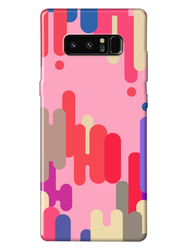 Samsung%20Note%208%20Pop%20Art%20Pembe%20Telefon%20Kılıfı