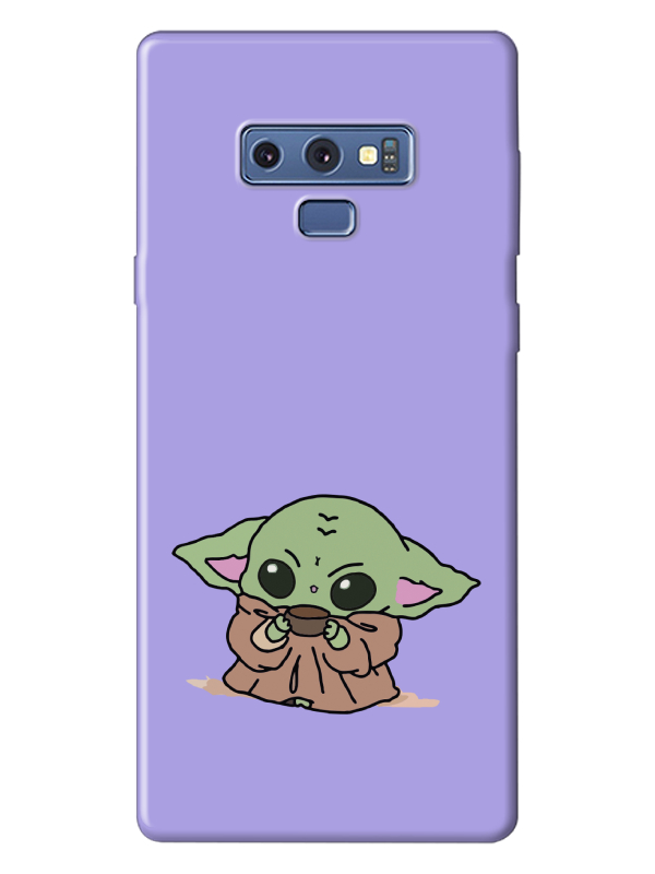 Samsung%20Note%209%20Baby%20Yoda%20Lila%20Telefon%20Kılıfı