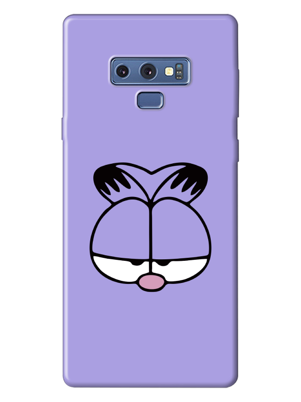 Samsung%20Note%209%20Garfield%20Lila%20Telefon%20Kılıfı